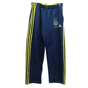 Adidas Climawarm Athletic Pants Womens Large 14/16  Black "Brady Cheer" Logo